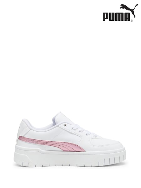 Puma Chalk White Kids Youth Cali Dream Iridescent Sneakers (H11608) | LEI 484
