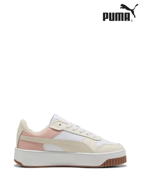 Puma White Womens Carina Street Sneakers (H11625) | LEI 410