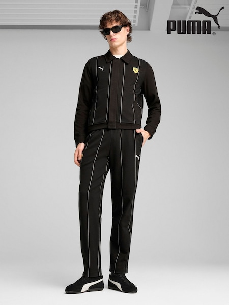 Puma Black Mens Scuderia Ferrari Race Premium Jacket (H11668) | €186