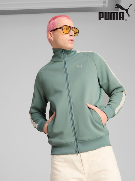 Puma Green Mens T7 ALWAYS ON Track Jacket (H11669) | €80