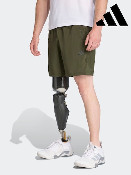 adidas Green Train Essentials Woven Training Shorts (H11702) | R$ 225
