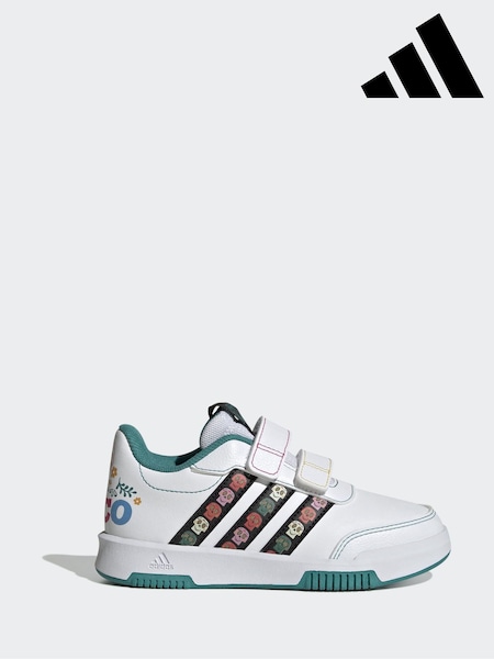 adidas White Disney Coco Tensaur Hook and Loop Kids Trainers (H11821) | AED192
