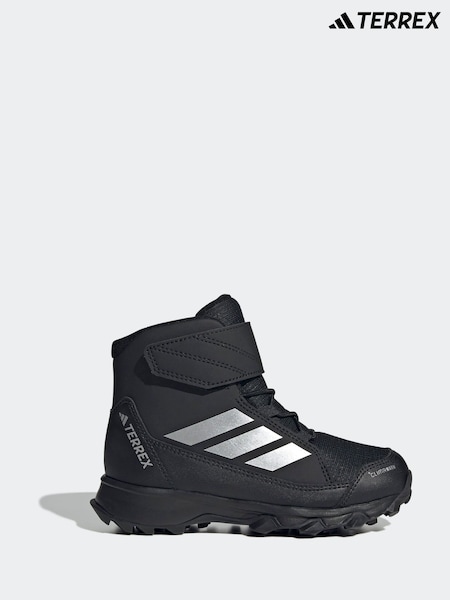 adidas Black Terrex Snow CF CLIMAWARM Cosy Winter Kids Boots (H11822) | AED291