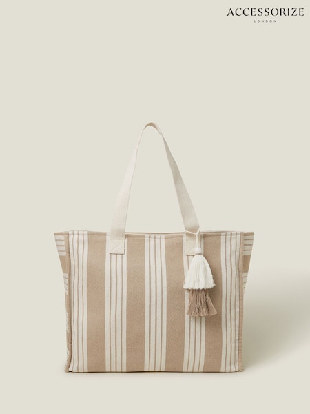 Accessorize Large Stripe Beach Bag (H11993) | € 37