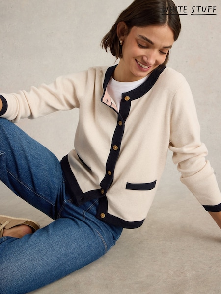 White Stuff Charlotte 100% Organic Cotton Cardigan (H12035) | 365 LEI