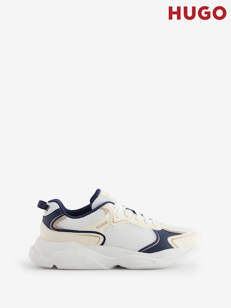 HUGO White Leon Runn Chunky Trainers (H12148) | R$ 1.670
