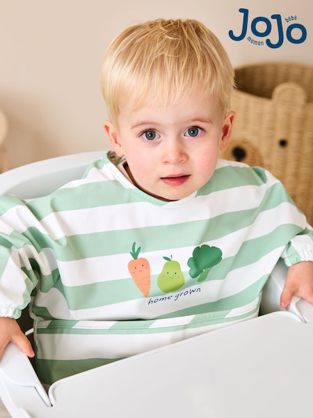 JoJo Maman Bébé Green Bibs (H12152) | AED58