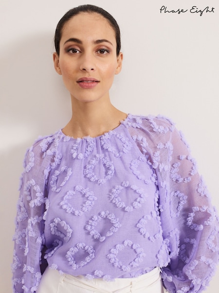 Phase Eight Purple Shayla Blouse (H12183) | 5,347 UAH