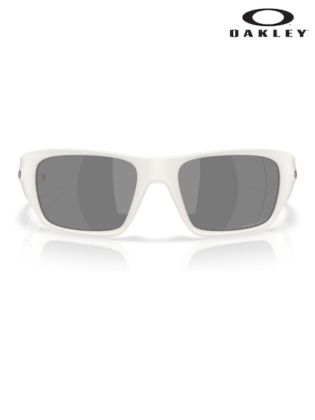 Oakley Masseter Rectangle White Sunglasses (H12221) | €162