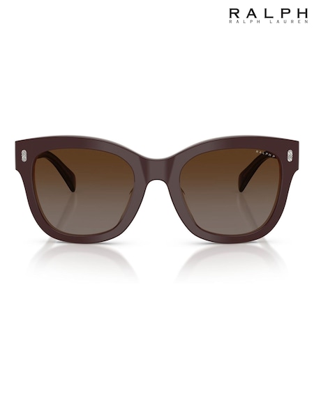 Ralph By Ralph Lauren Oval Brown Sunglasses (H12243) | €146