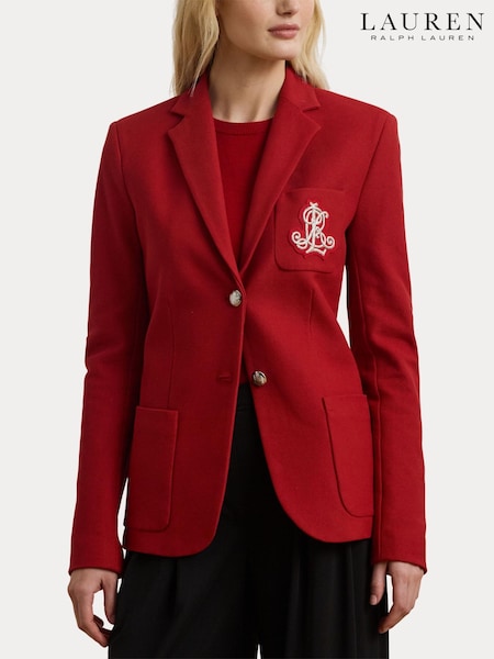 Lauren Ralph Lauren  Anfisa Crest Logo Blazer Jacket (H12330) | € 435