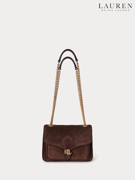 Lauren Ralph Lauren Bradley Leather Chain Shoulder Bag (H12333) | € 544