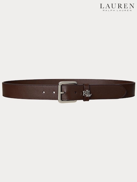 Maro subțire - Lauren Ralph Lauren Medium Keeper Logo Belt (H12336) | 737 LEI