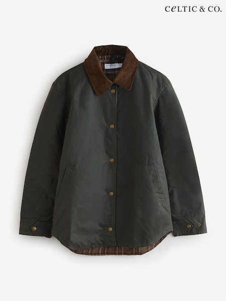 Celtic & Co. Green Wax Cotton Jacket (H12419) | €244