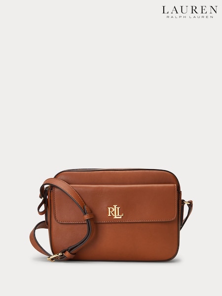 Lauren Ralph Lauren Marcy Leather Cross-Body Camera Bag (H12423) | €356
