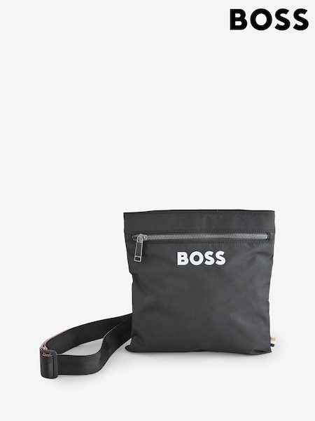 BOSS Black Logo Messenger Bag (H12502) | SGD 231