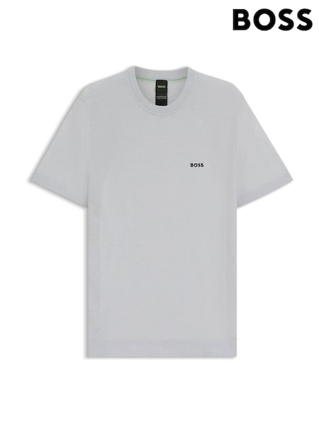 BOSS Grey Regular Fit Momentum Logo Jumper (H12550) | €158