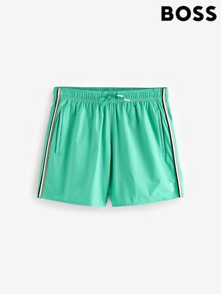 BOSS Green Iconic Side Stripe Swim Shorts (H12551) | AED344