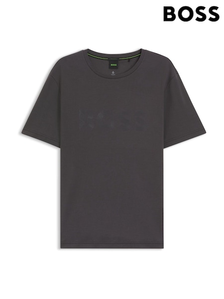 BOSS Grey Regular Fit Logo T-Shirt (H12558) | R$ 780