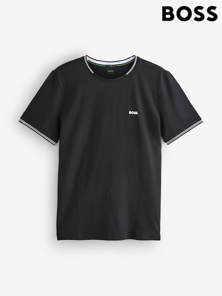 BOSS Black Taul Tipped Regular Fit Logo T-Shirt (H12644) | €98