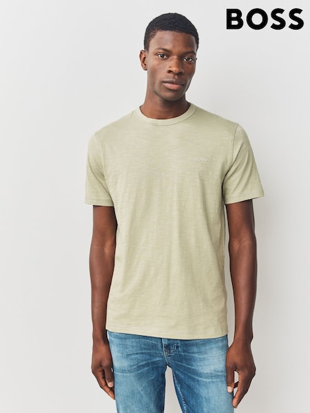 BOSS Green Regular Fit Logo T-Shirt (H12645) | AED262