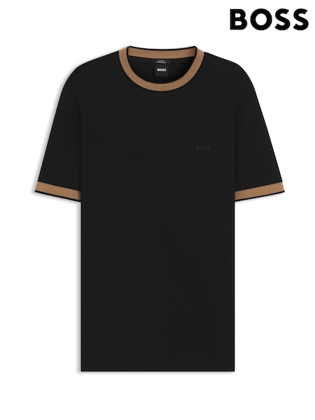 BOSS Black Regluar Fit Tessler Tipped T-Shirt (H12665) | AED518