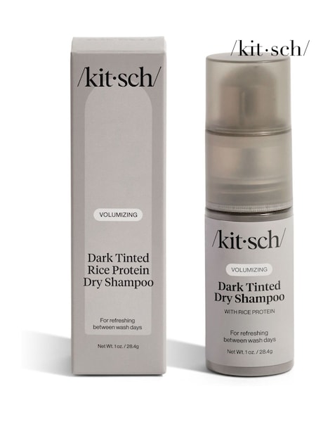 Kitsch Volumizing Rice Protein Dry Dark Tinted Shampoo 1 oz (H12785) | €17.50