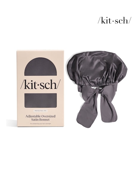 Kitsch Adjustable Oversized Satin Hair Bonnet (H12796) | €20