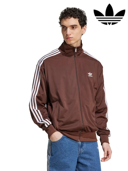 Adidas Originals Brown Adicolor Classics Firebird Track Top (H12849) | €86