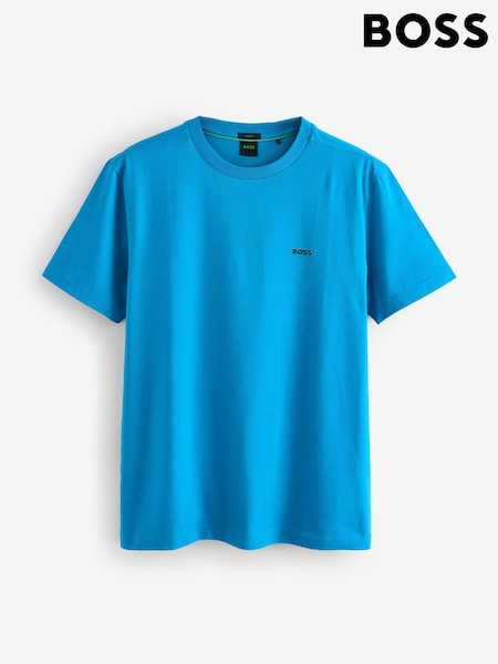 BOSS Blue Regular Fit Logo T-Shirt (H12993) | €64
