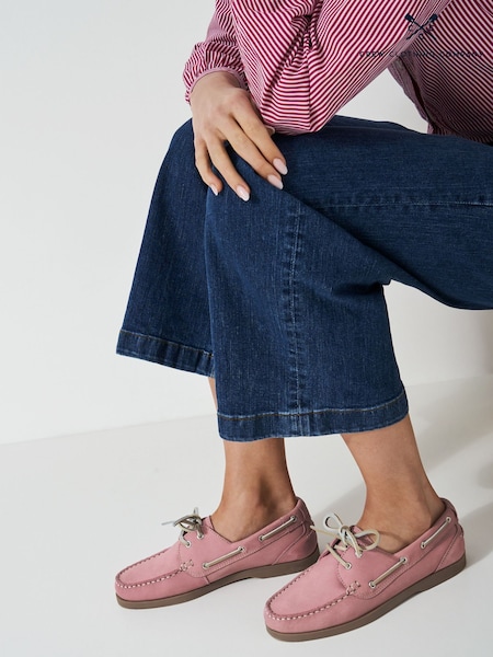 Crew Clothing Pink Aubury Deck Shoes (H13019) | R$ 680