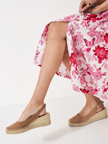 Crew Clothing Natural Slingback Espadrilles (H13026) | R$ 680
