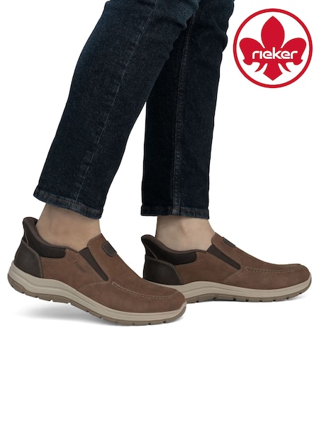 Rieker Mens Brown Shoes Elasticated (H13074) | R$ 810