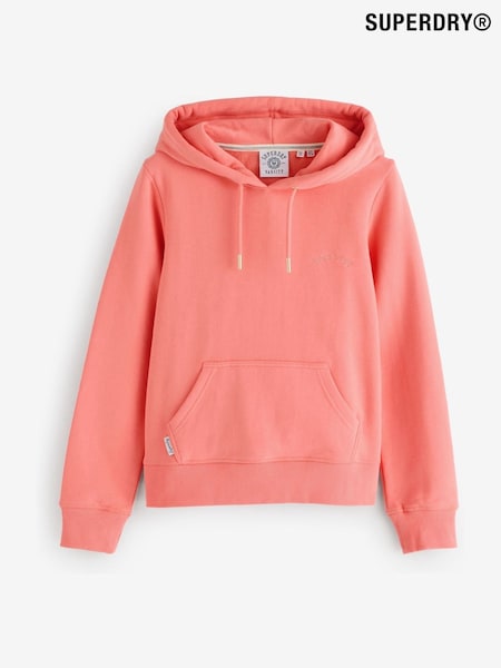 Superdry Pink Essential Logo Emb Hoodie (H13233) | €65