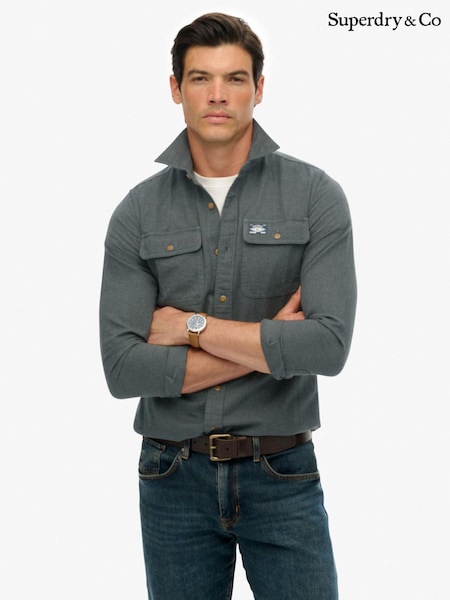 Superdry Green Trailsman Relaxed Fit Overshirt (H13287) | €63
