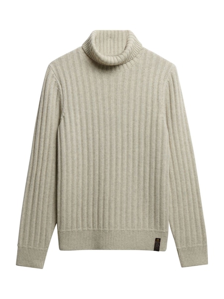 Superdry Natural Merchant Rib Roll Neck Jumper (H13297) | €83