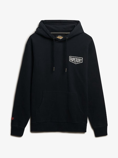 Superdry Black Work Tab Loose Hoodie (H13321) | €69