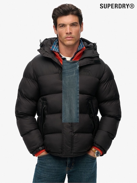 Superdry Hooded Tech Padded Jacket (H13424) | R$ 890