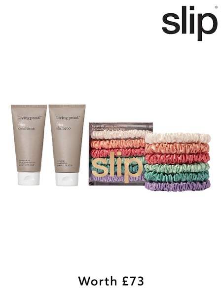 Slip X Living Proof Haircare Heroes Bundle (Worth £73) (H13430) | €65