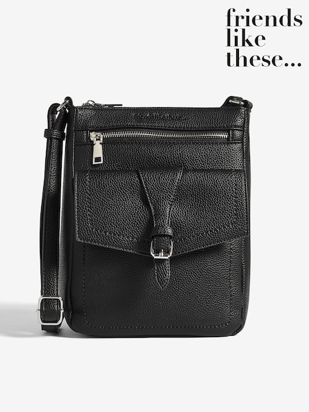 Negro - Friends Like These Mini Messenger Cross-Body Bag (H13439) | 31 €