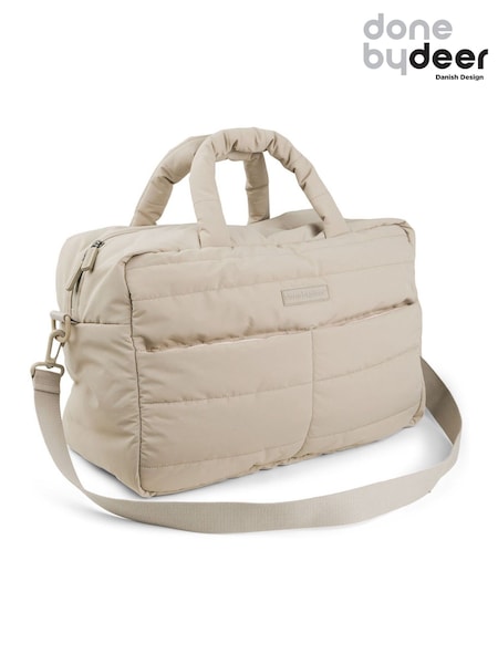 Done by Deer Natural Quilted Changing Bag (H13469) | AED466