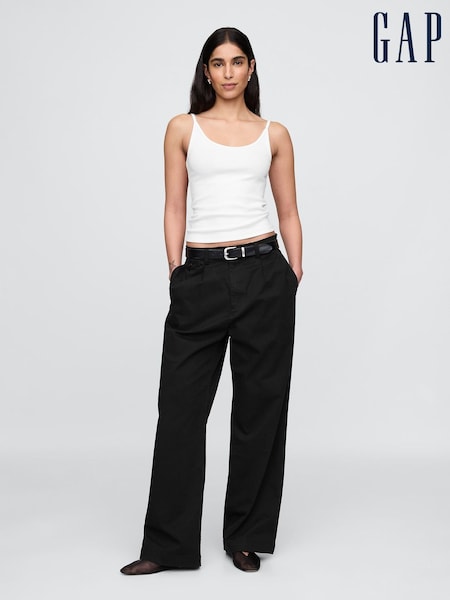 Gap White Modern Cropped Cami Top (H13835) | €17