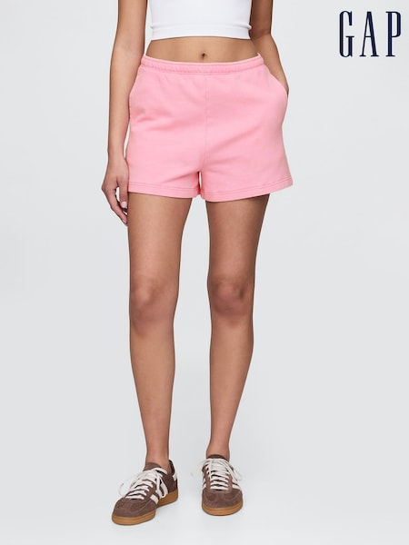 Gap Pink Heavyweight French Terry Classic Sweat Shorts (H13844) | €34