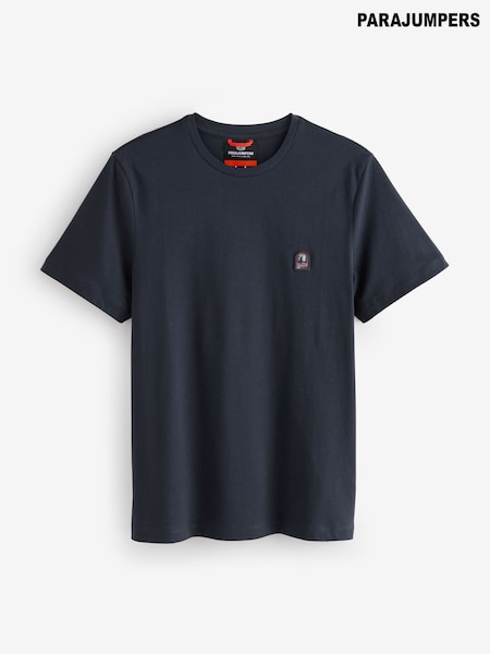 Parajumpers Blue Patch Chest Logo T-Shirt (H13851) | 99 €