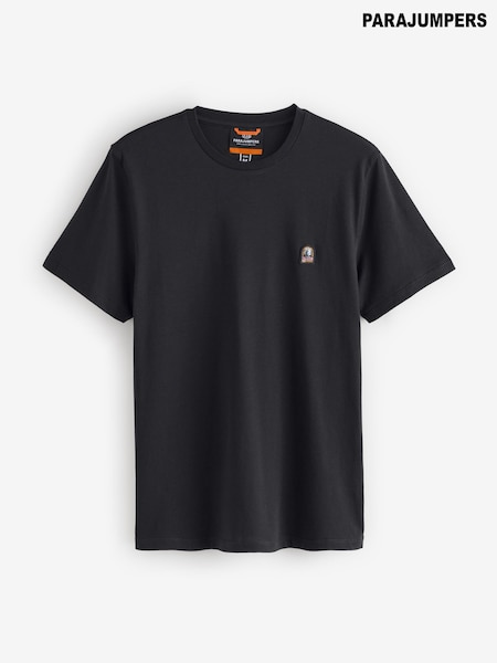 Parajumpers Patch Chest Logo Black T-Shirt (H13861) | 99 €