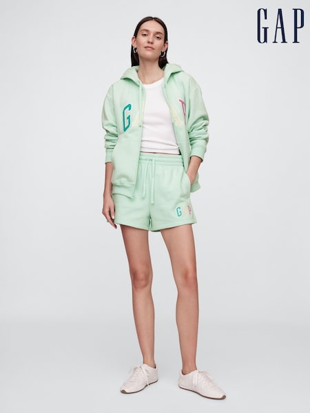 Gap Light Green Logo Pull On Shorts (H13869) | €29