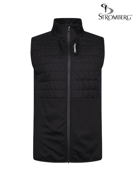 Stromberg Blue Mens Penrith Quilted Golf Gilet (H13964) | €69
