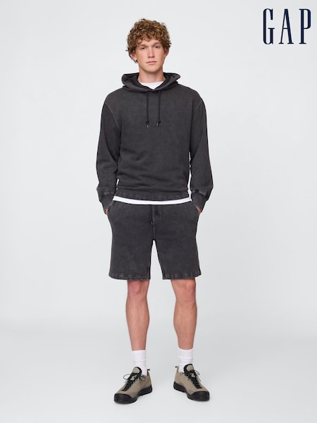 Gap Washed Black Relaxed Sweat Shorts (H14006) | €79