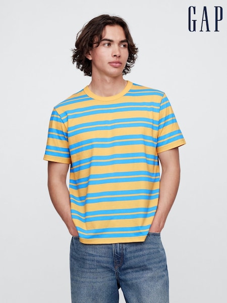Gap Yellow Stripe Original T-Shirt (H14010) | €33