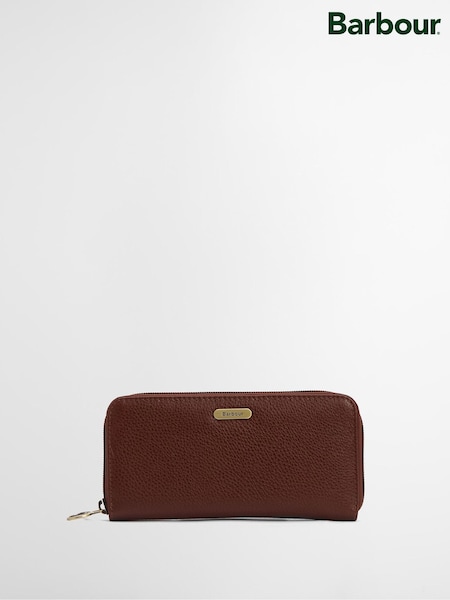 Barbour® Brown Birch Leather Purse (H14037) | €89